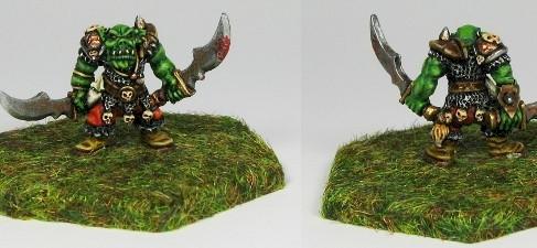 Demonworld 15 mm Wahngrok Ork Hero by Postumus