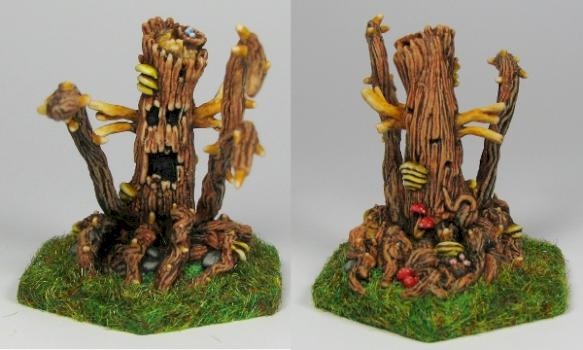 Demonworld 15 mm Tree Elemental (part of druid's circle) by Postumus
