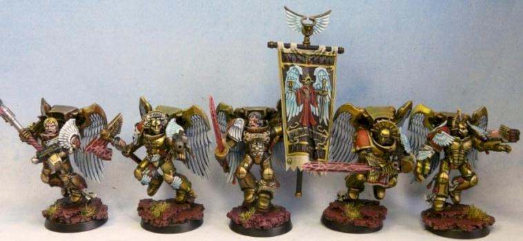 Blood Angels Sanguinary Guard by RAFF