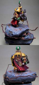 Imperial Fists Captain Darnath Lysander by andee