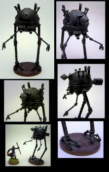 The Iron Caterpillar (head) by Dutch Mogul