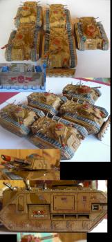 Imperial Guard Chimeras by NothingInCommon