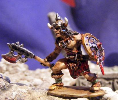 Barbarian Hero by cornebiere