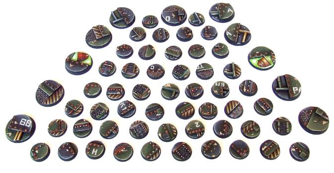 tech - industrial bases by aurelio