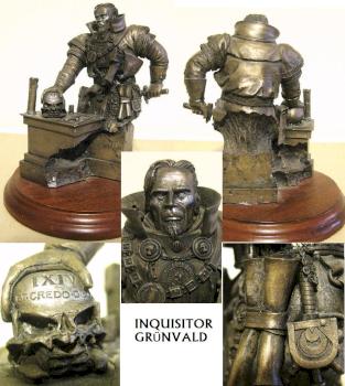 Forge World INQUISITOR GRUNDVALD Bronze Showcase by Waaagh*Avatar
