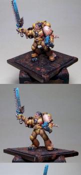 Yellow Space Marine by andee