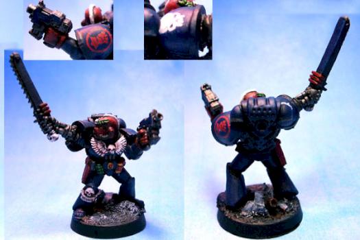 Crimson Fists Veteran Sergeant by slorak