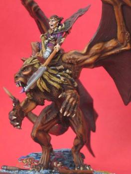 GW - Manticore with beast master by Naoned