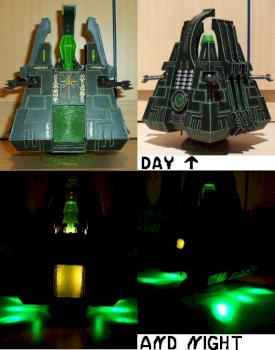Necron Monolith by Mormacar