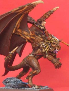 GW - Manticore with beast master by Naoned