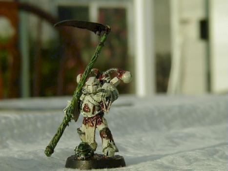 Death Guard Lord by Mandragore