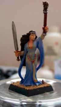 bretonnian sorceress (incomplete) by chibisephiroth