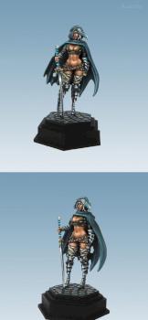 Kingdom Death Twilight Knight Female by aurelio