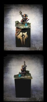Space Wolf Wolf Guard Battle Leader by bucks