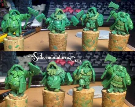 Dwarves - work in progress by Scibor