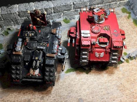 MK1 Land Raider Hyperios. by Zballz