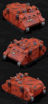 Space Marine Rhino by octo777