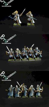 High Elf Shadow Warriors / Sisters of Avelorn by perfectminiaturecom