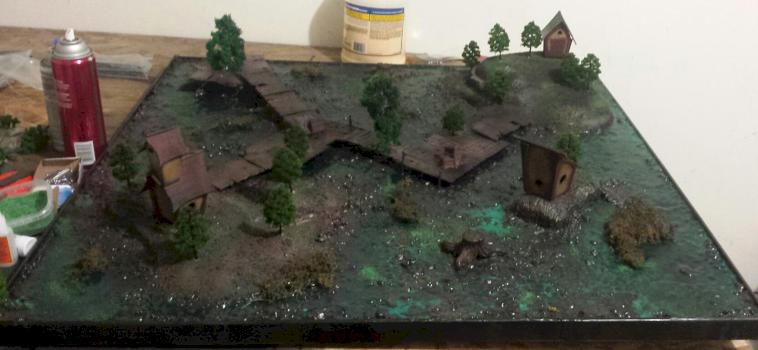 Malifaux Bayou board by daily4605