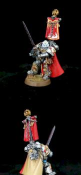 Warhammer 40k Grey Knight Castellan Crowe by PraiseworthyStudios