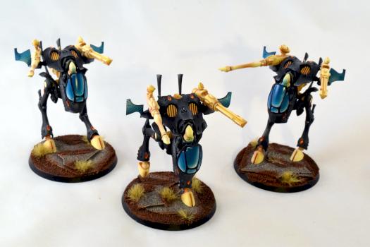 Ulthwe Eldar War Walkers by Prime Painting