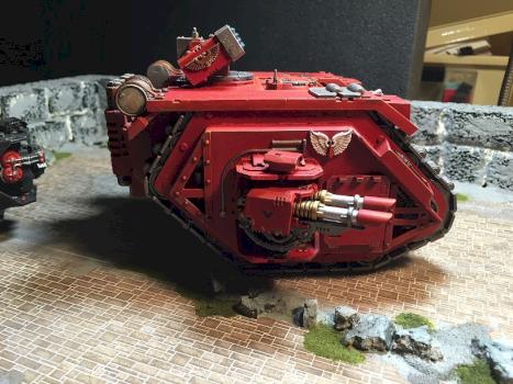 MK1 Land Raider Hyperios. by Zballz