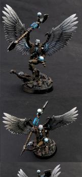 Harbinger of the Rusty Host (Necron Cryptek) by Vtek