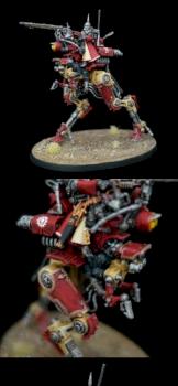 Adeptus Mechanicus Ironstrider Ballistarius by PraiseworthyStudios