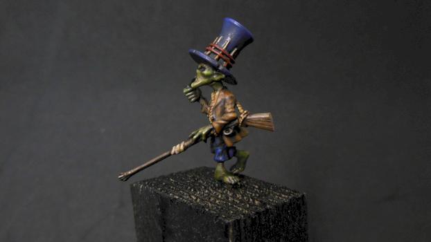Smoking Bayou Gremlin by Brokencolony