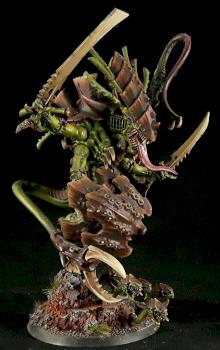 Hive Fleet Strigoi Tyrant by Kneeil