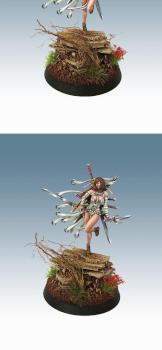 Kingdom Death Sword Hunter by aurelio