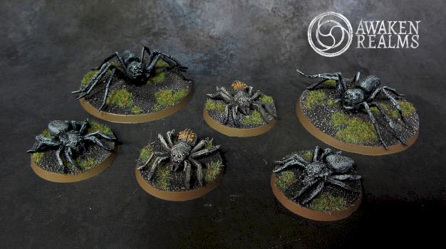 Lord of the Rings Spiders by Awaken Realms
