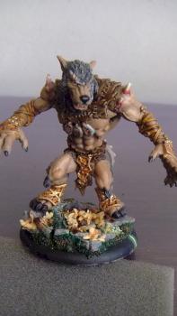 Feral Warpwolf - Circle of Orboros by Anubite