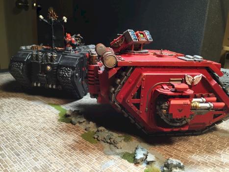 MK1 Land Raider Hyperios. by Zballz
