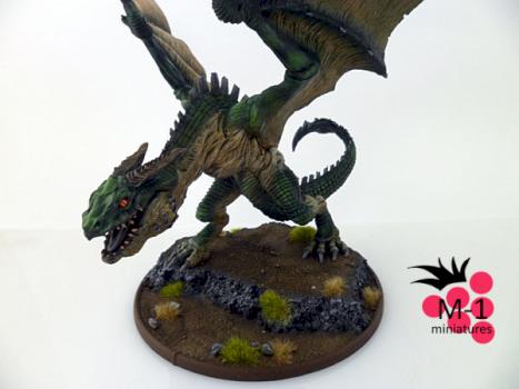Warhammer Green Dragon by malinek28