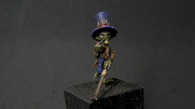 Smoking Bayou Gremlin by Brokencolony