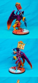 Kairos Fateweaver greater demon of Tzeentch by sshark