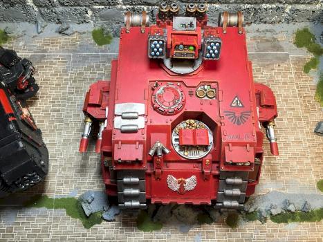 MK1 Land Raider Hyperios. by Zballz