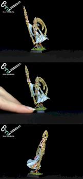 High Elf Alarielle the Radiant by perfectminiaturecom
