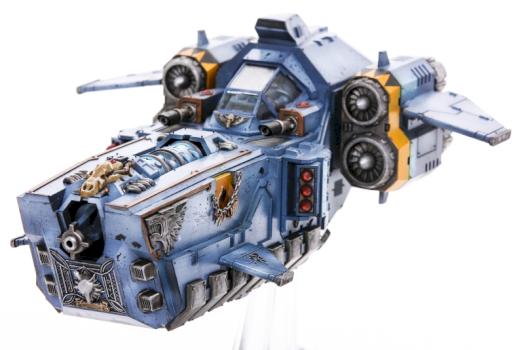 Space Wolves Stormfang Gunship by mediatrade