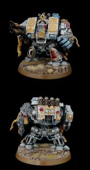 Warhammer 40k Grey Knight Venerable Dreadnought by PraiseworthyStudios