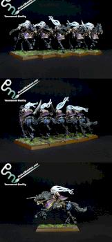 Dark Elf Doomfire Warlocks by perfectminiaturecom