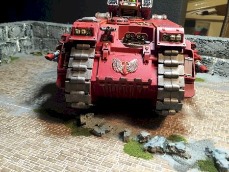MK1 Land Raider Hyperios. by Zballz