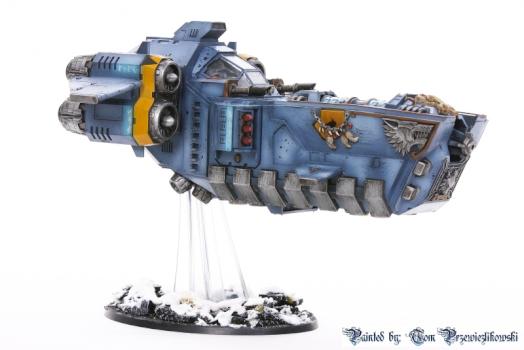 Space Wolves Stormfang Gunship by mediatrade