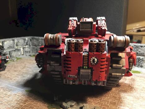 MK1 Land Raider Hyperios. by Zballz