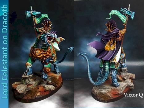 Lord Celestant on Dracoth by neojarlaxe