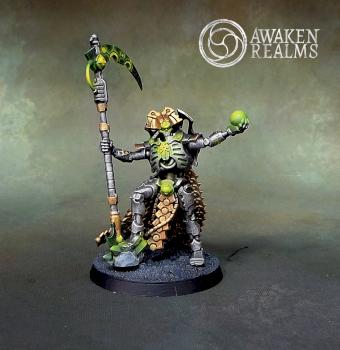 Necron Overlord by Awaken Realms