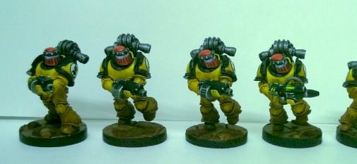 Heresy Imperial Fists by nurglespus