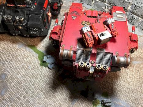 MK1 Land Raider Hyperios. by Zballz