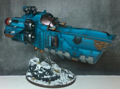 Stormwolf Stormfang Gunship Space Wolves by evilsunzacademy